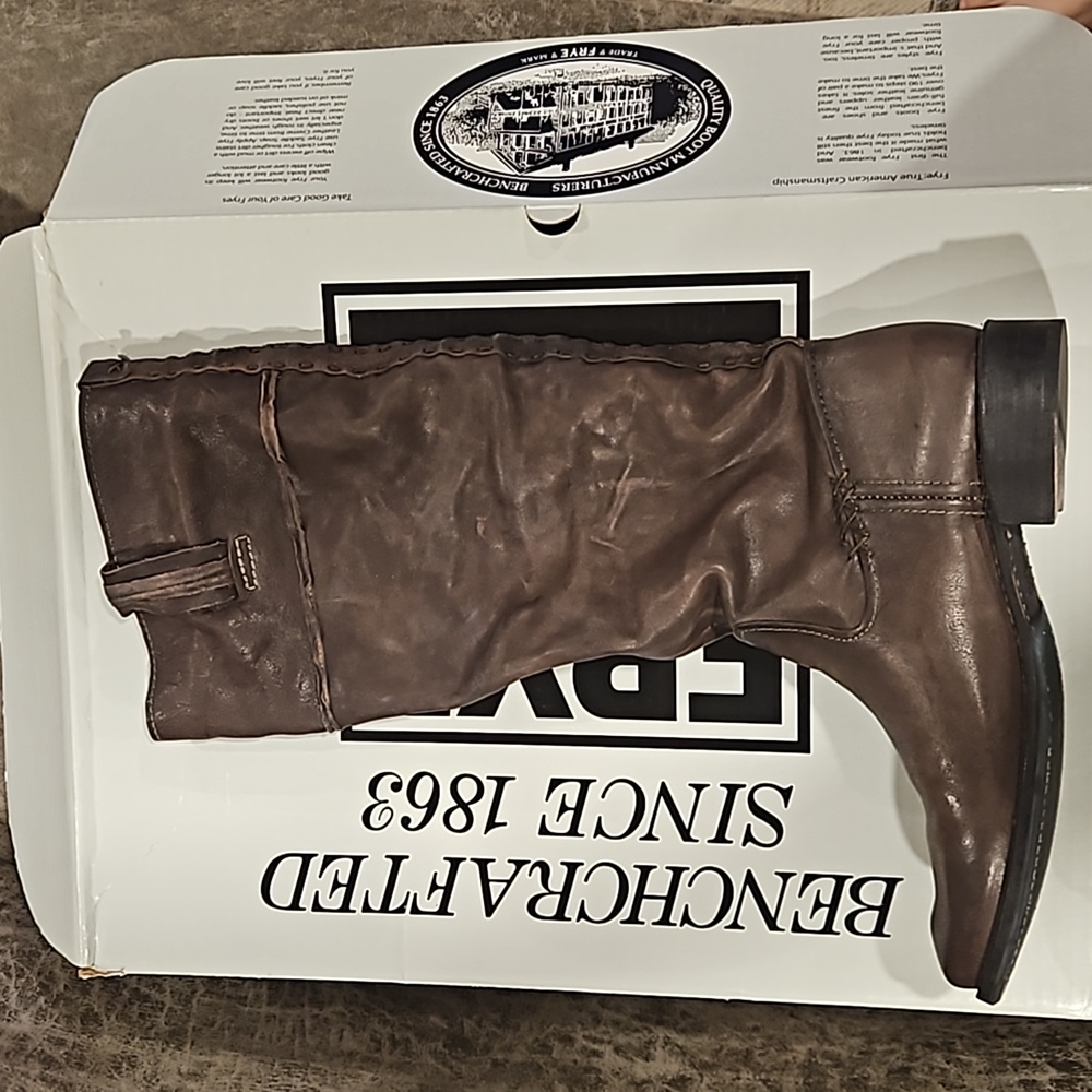 Frye Shirley Artisan Tall Boots - like new